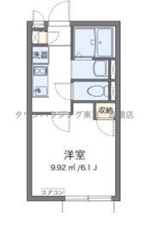 クレイノひまわり　58354の物件間取画像